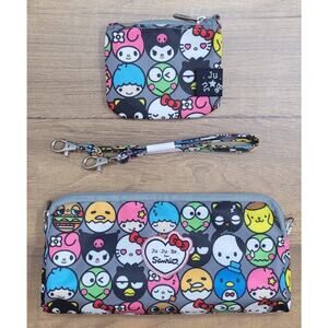 Ju-Ju-Be Sanrio Hello Kitty Hello Friends Coin Purse & Medium Set Piece EUC